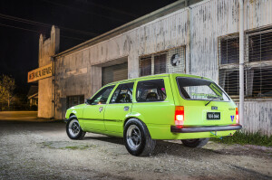 Street Machine Features Pete Hamilton Vh Vacationer Wagon Rear Angle